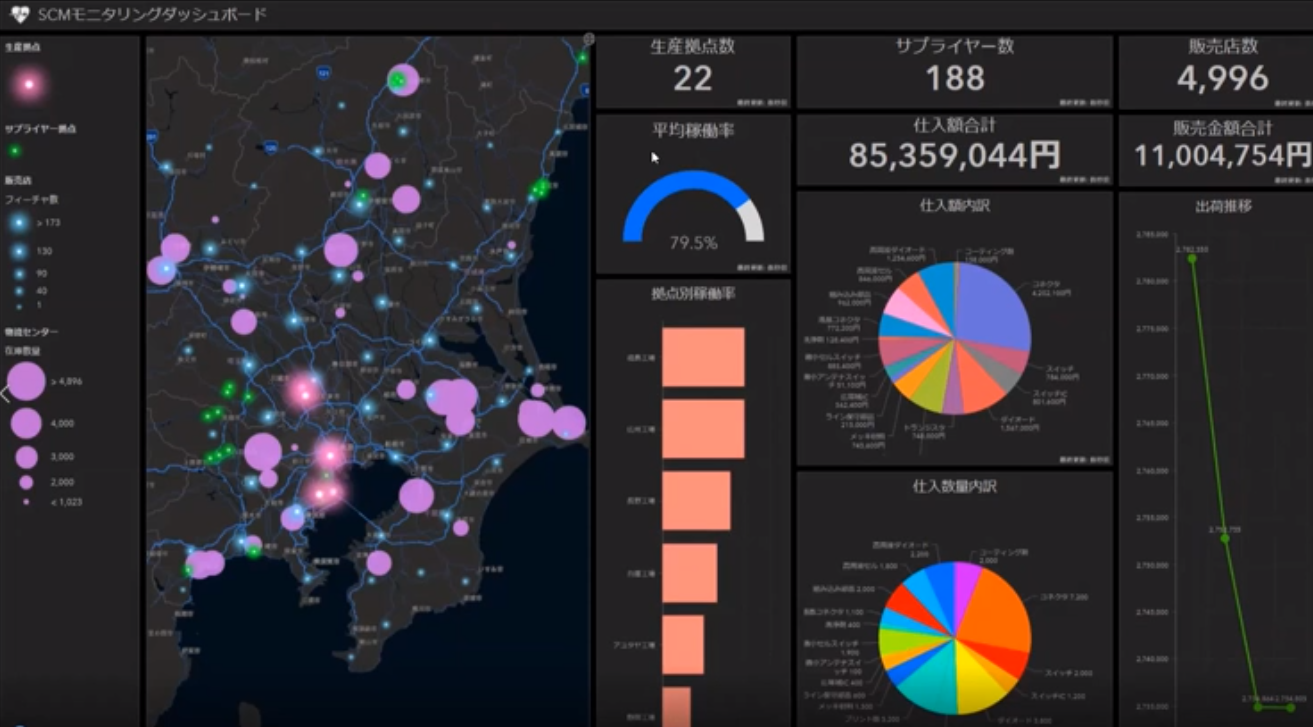WMSと地図情報を組み合わせたサプライチェーンの見える化とは？ | SCM(サプライチェーン・マネジメント）地図システム選定.com |  DX・位置情報活用のためのGIS・地図システム